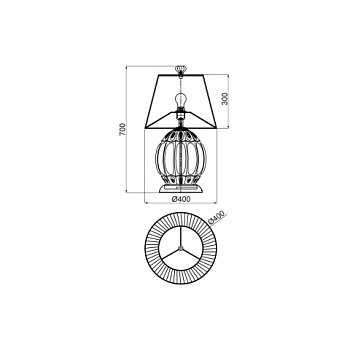 Настольная лампа интерьерная Vele Luce VL4263N11